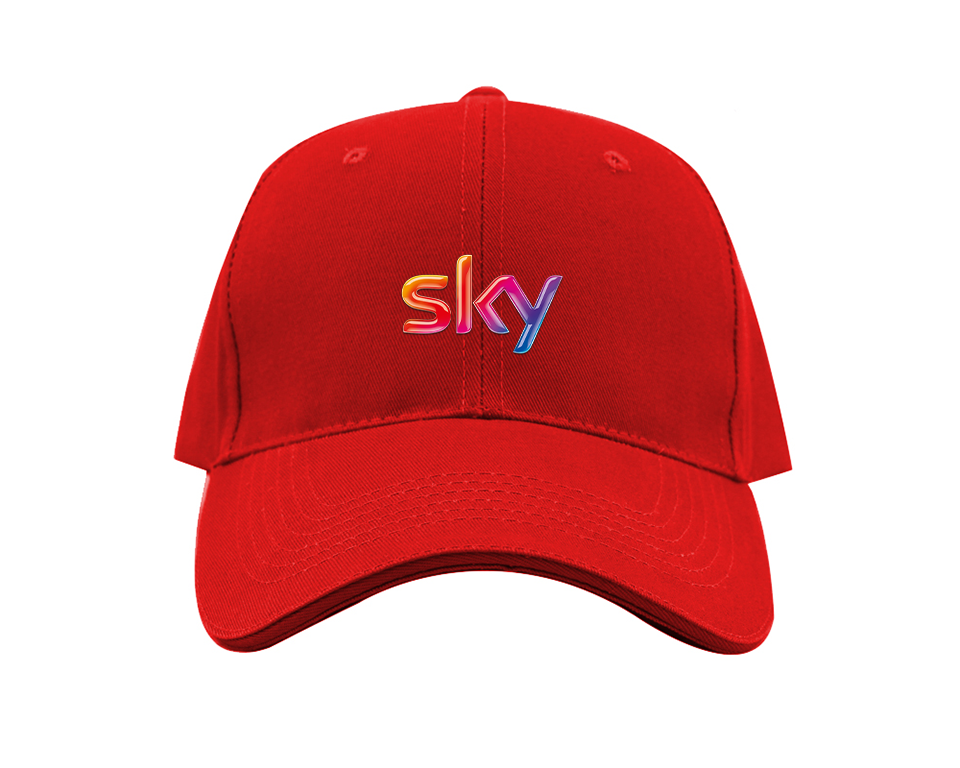 Sky Logo Dad Baseball Cap Hat