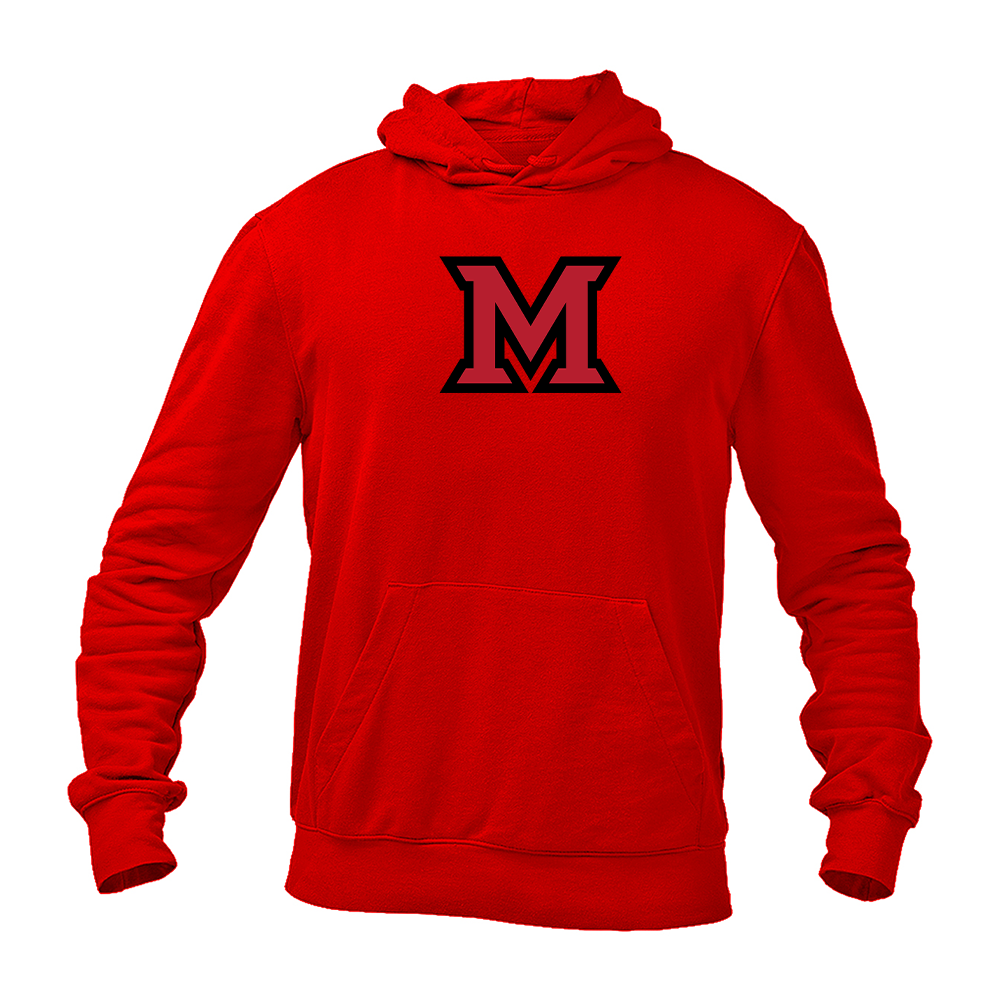 Men's Miami Ohio RedHawks Logo Pullover Hoodie