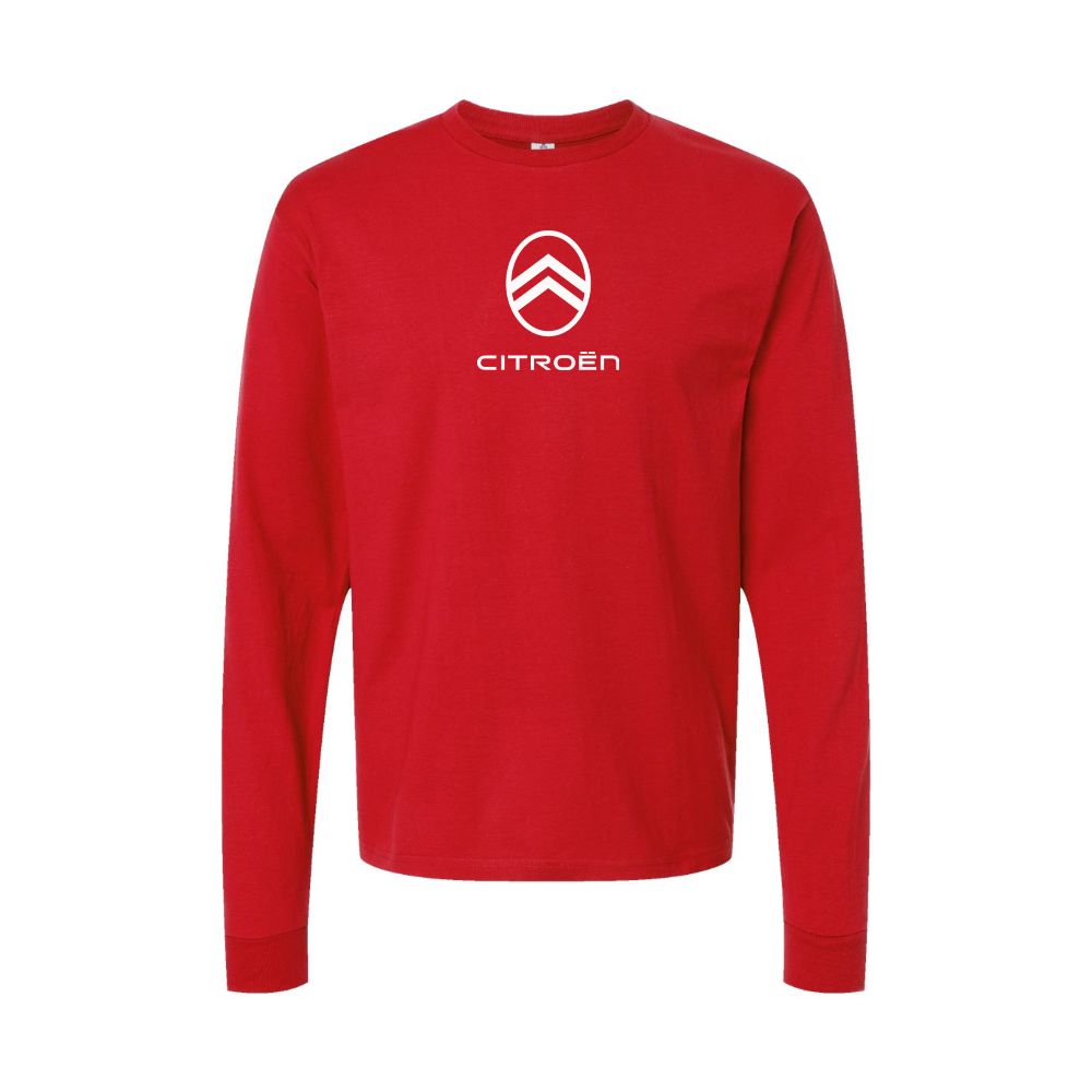 Men's Citroen Logo Long Sleeve T-Shirt