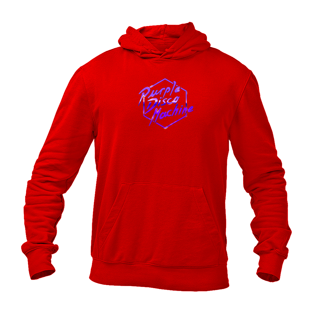Men's Purple Disco Machine Pullover Hoodie