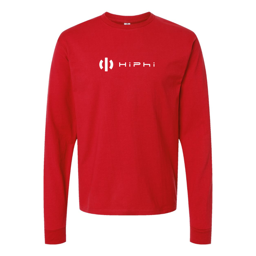 Youth HiPhi Logo Cotton Long Sleeve T-Shirt