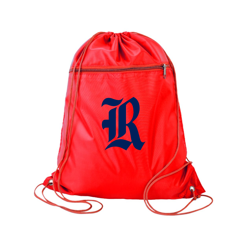 Rice Owls Logo Q-Tees - Polyester Cinchpack
