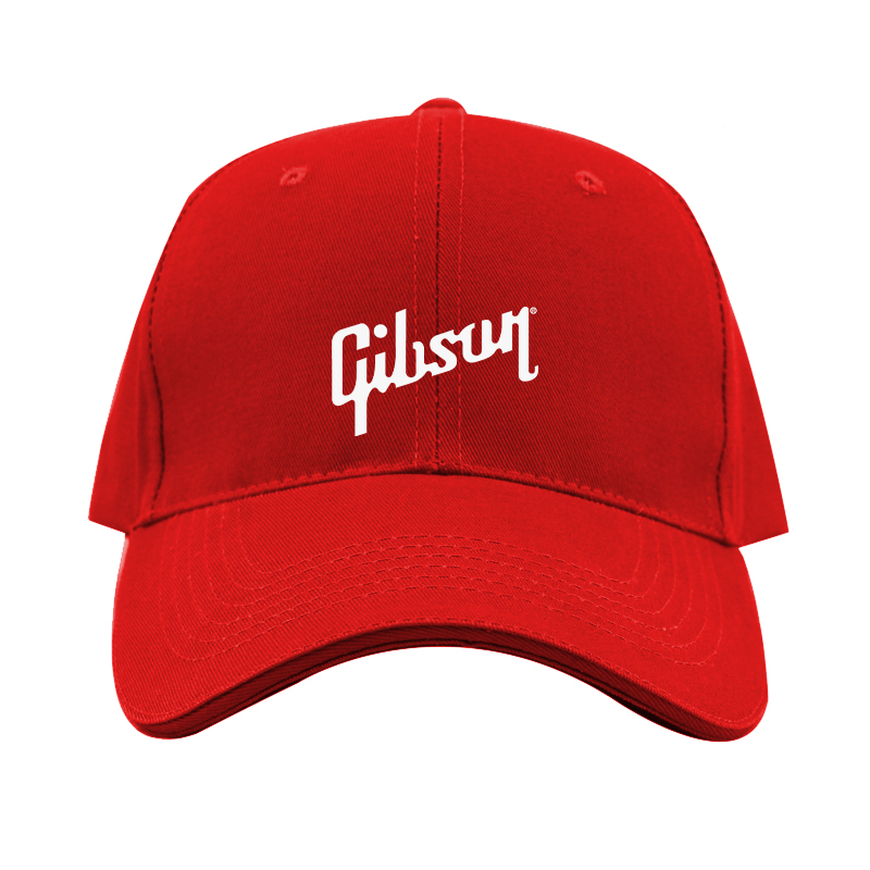 Gibson Logo Dad Baseball Cap Hat