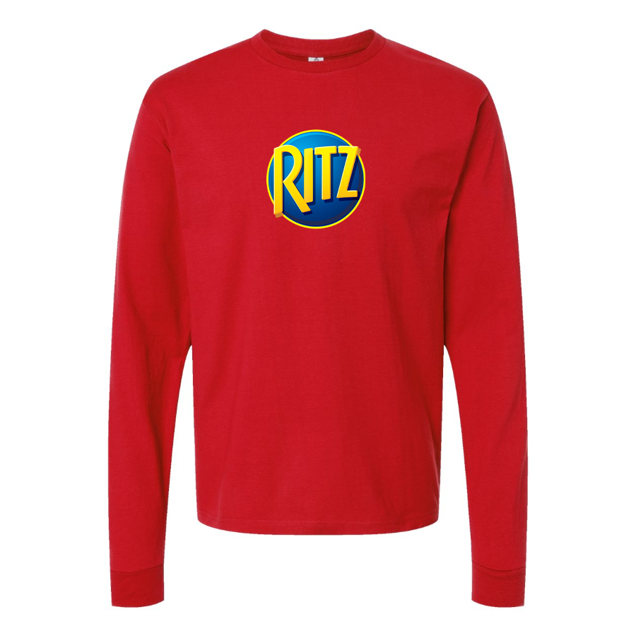 Men's Ritz Crackers Logo Long Sleeve T-Shirt