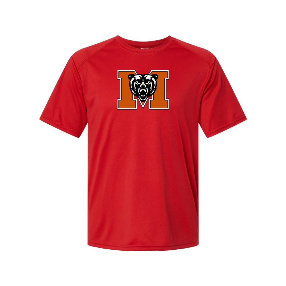 Men's Mercer Bears Logo Polyester T-Shirt