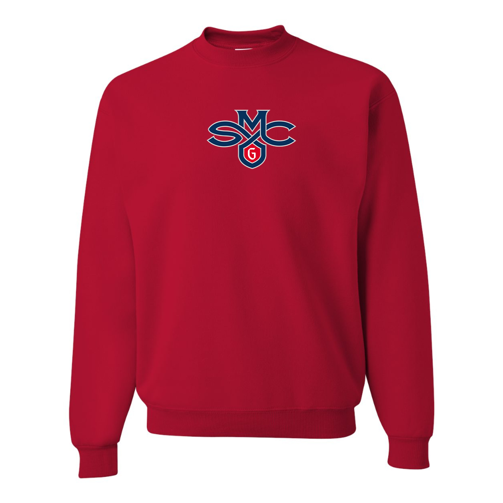 Men's Saint Marys Gaels Logo  JERZEES NuBlend Crewneck Sweatshirt