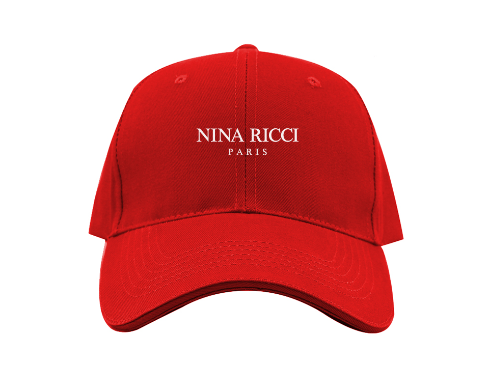 Nina Ricci Paris Logo Dad Baseball Cap Hat