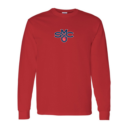 Men's Saint Marys Gaels Logo Gildan Heavy Cotton Long Sleeve T-Shirt
