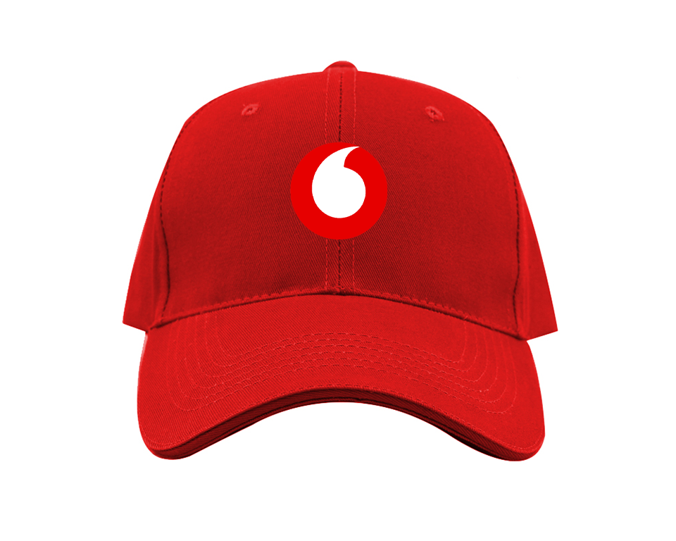 Vodafone Logo Dad Baseball Cap Hat