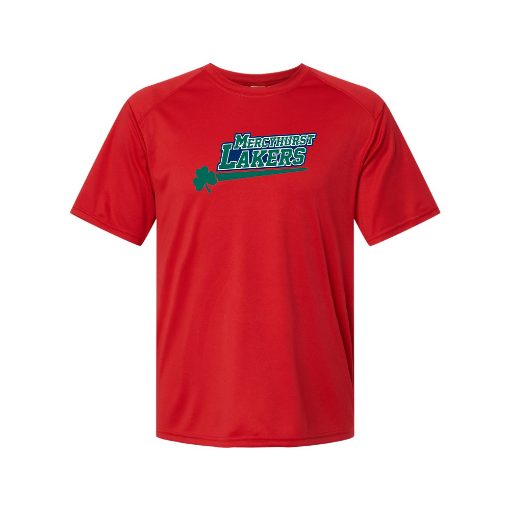 Men's Mercyhurst Lakers Logo Polyester T-Shirt