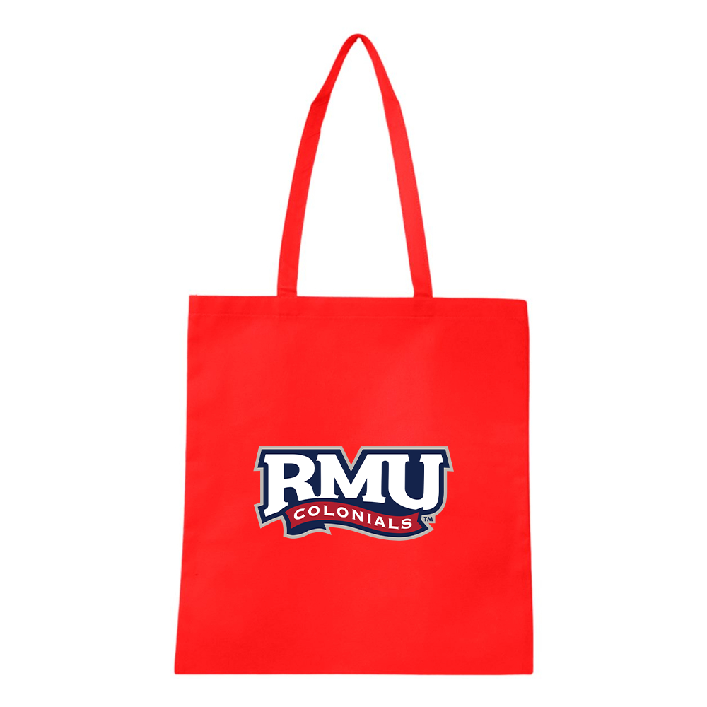 Robert Morris Colonials Logo Q-Tees Non-Woven  Tote