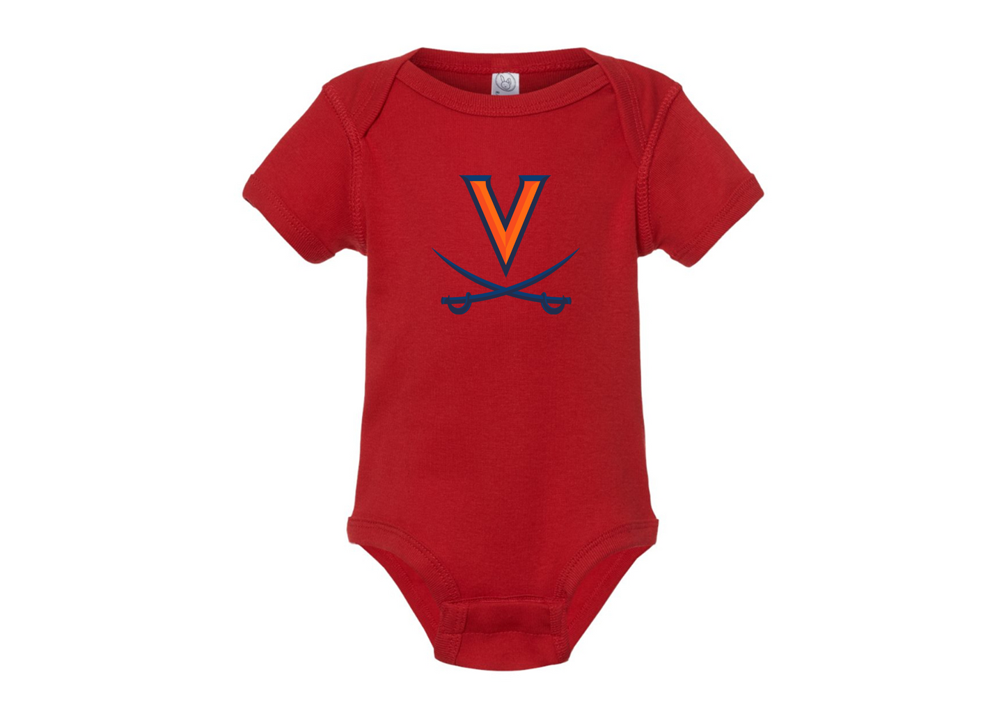 Virginia Cavaliers Rabbit Skins Infant Baby Rib Bodysuit