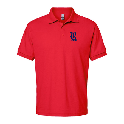Men's Rice Owls Logo Gildan Dry Blend Jersey Polo