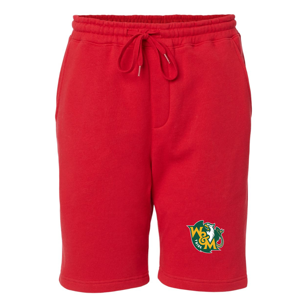Men's William and Mary Tribe Independent Trading Co Midweight Fleece Shorts
