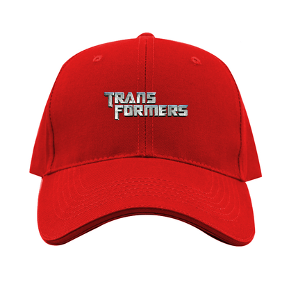 Transformers Logo Dad Baseball Cap
