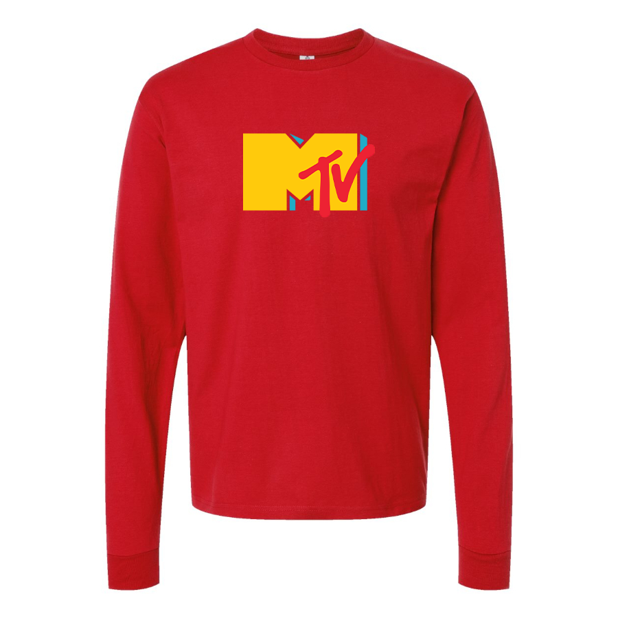 Men's MTV Logo Long Sleeve T-Shirt