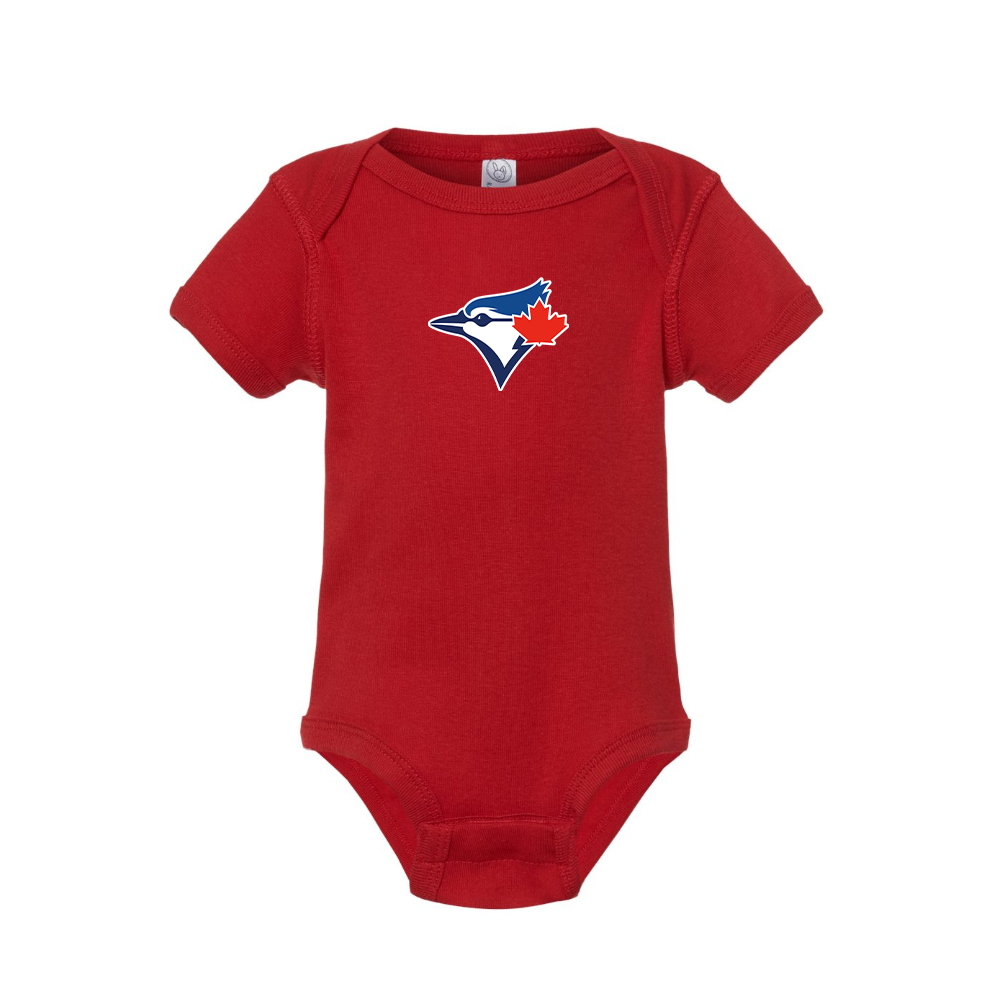 Bluefield Blue Jays Logo Baby Romper Onesie