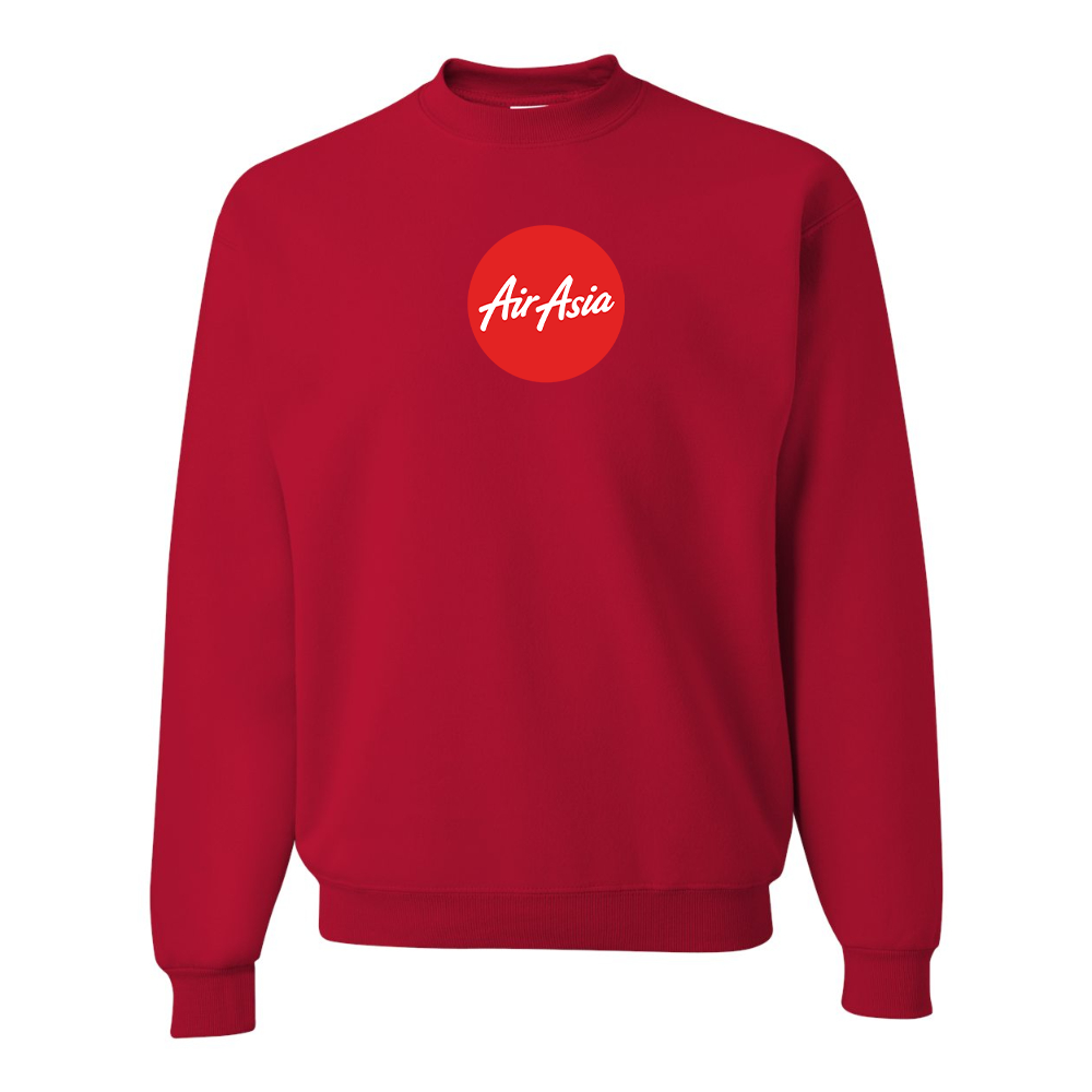 Men's Air Asia Logo  JERZEES NuBlend Crewneck Sweatshirt