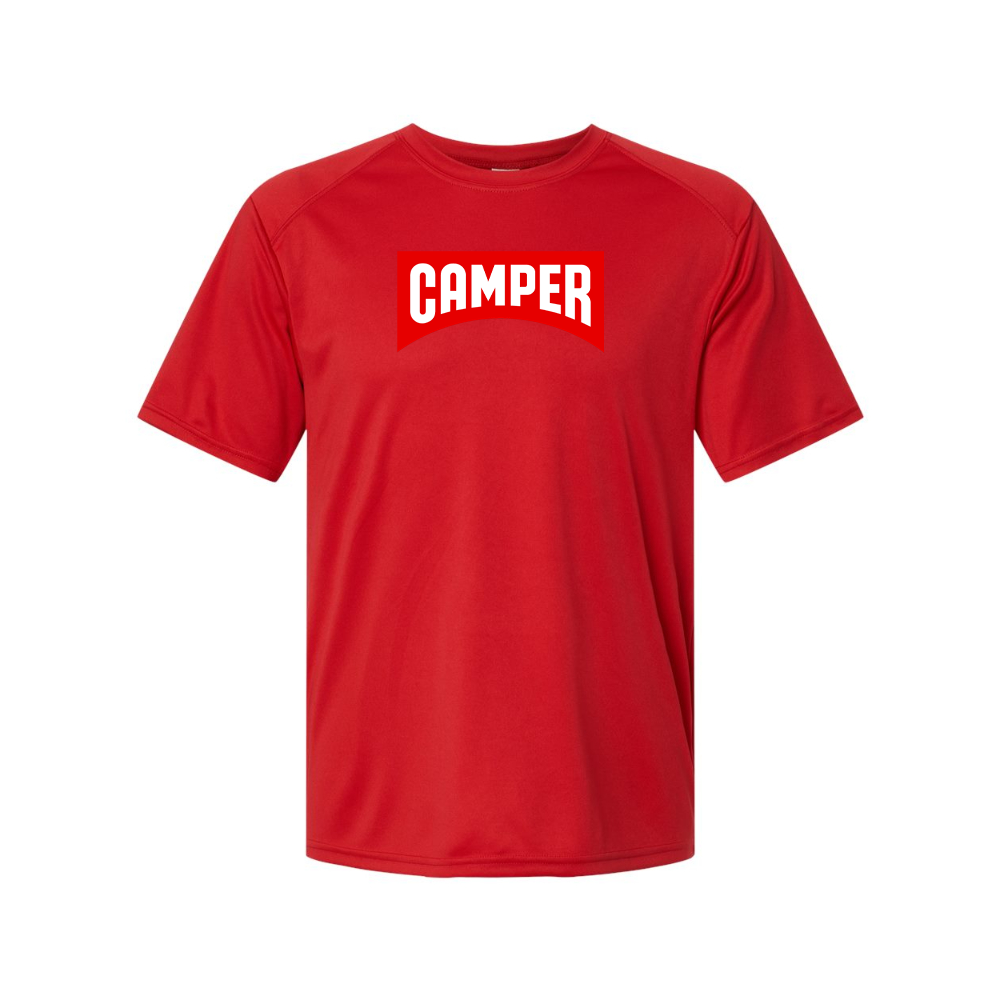 Men's Camper Logo Polyester T-Shirt