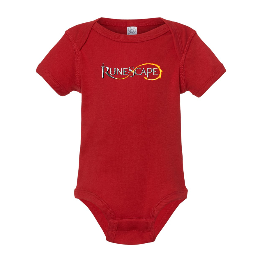 Runescape Logo Rabbit Skins Infant Baby Rib Bodysuit