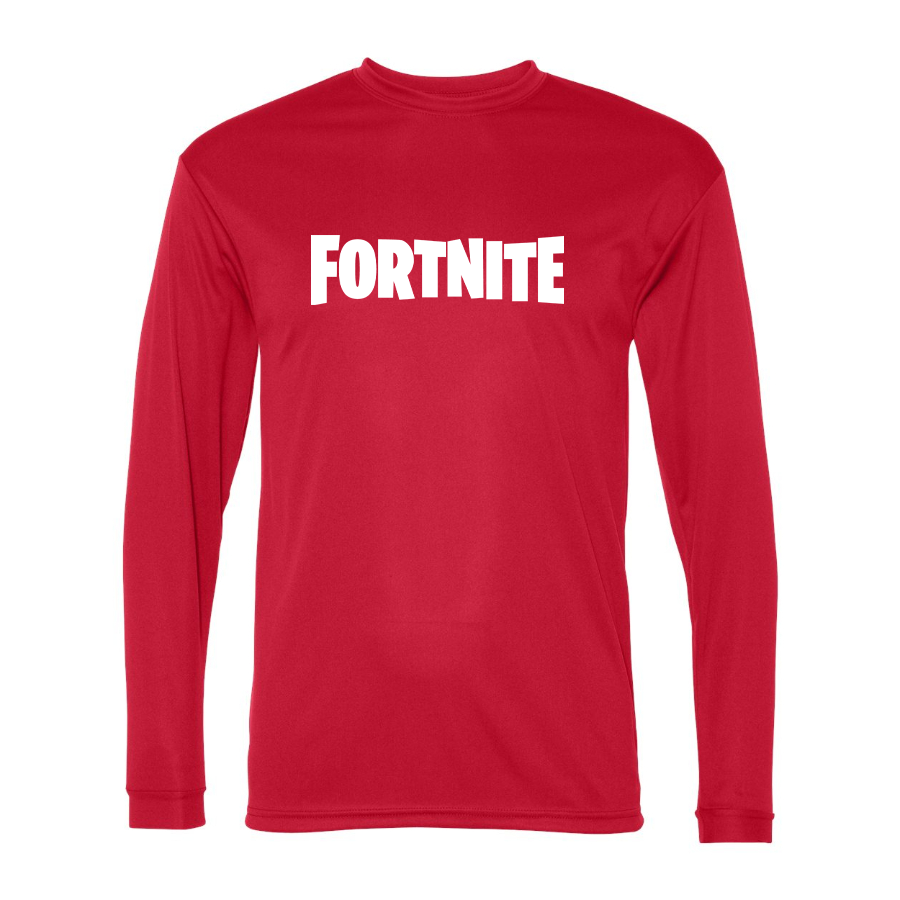 Men’s Fortnite Battle Royale Game- C2 Sport - Polyester Long Sleeve T-Shirt - 5104