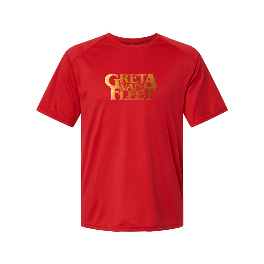 Men's Greta Van Fleet Logo Polyester T-Shirt