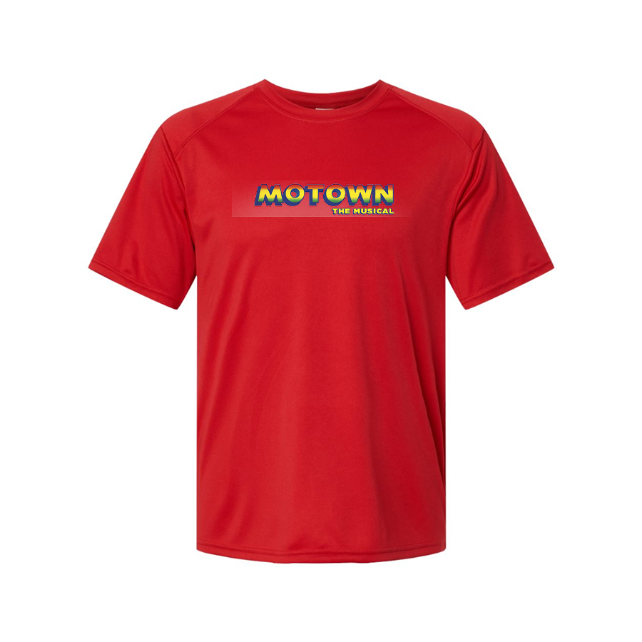 Men's Motown the Musical Logo Polyester T-Shirt