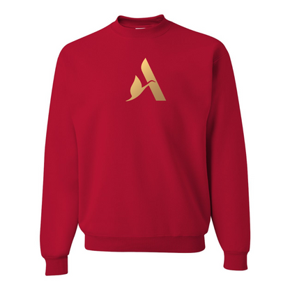 Men's Accor Golden Logo JERZEES NuBlend Crewneck Sweatshirt