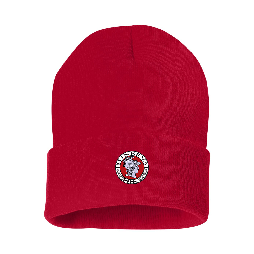 Minerva Automobile Logo Beanie Hat