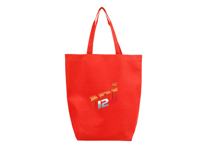 NRJ 12 Logo Q-Tees Non-Woven Gusset Bottom Tote