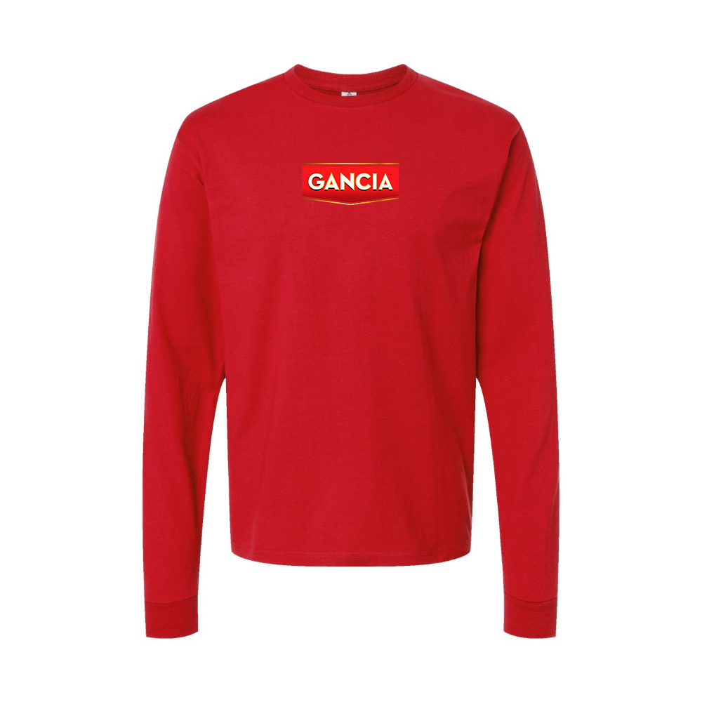 Youth Gancia Logo Cotton Long Sleeve T-Shirt