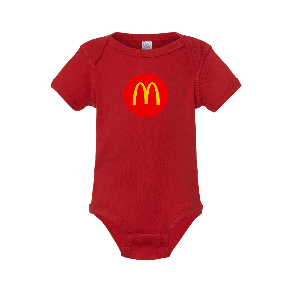 McDonalds  Logo Baby Romper Onesie