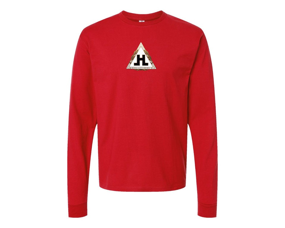 Youth Hansa Logo Cotton Long Sleeve T-Shirt