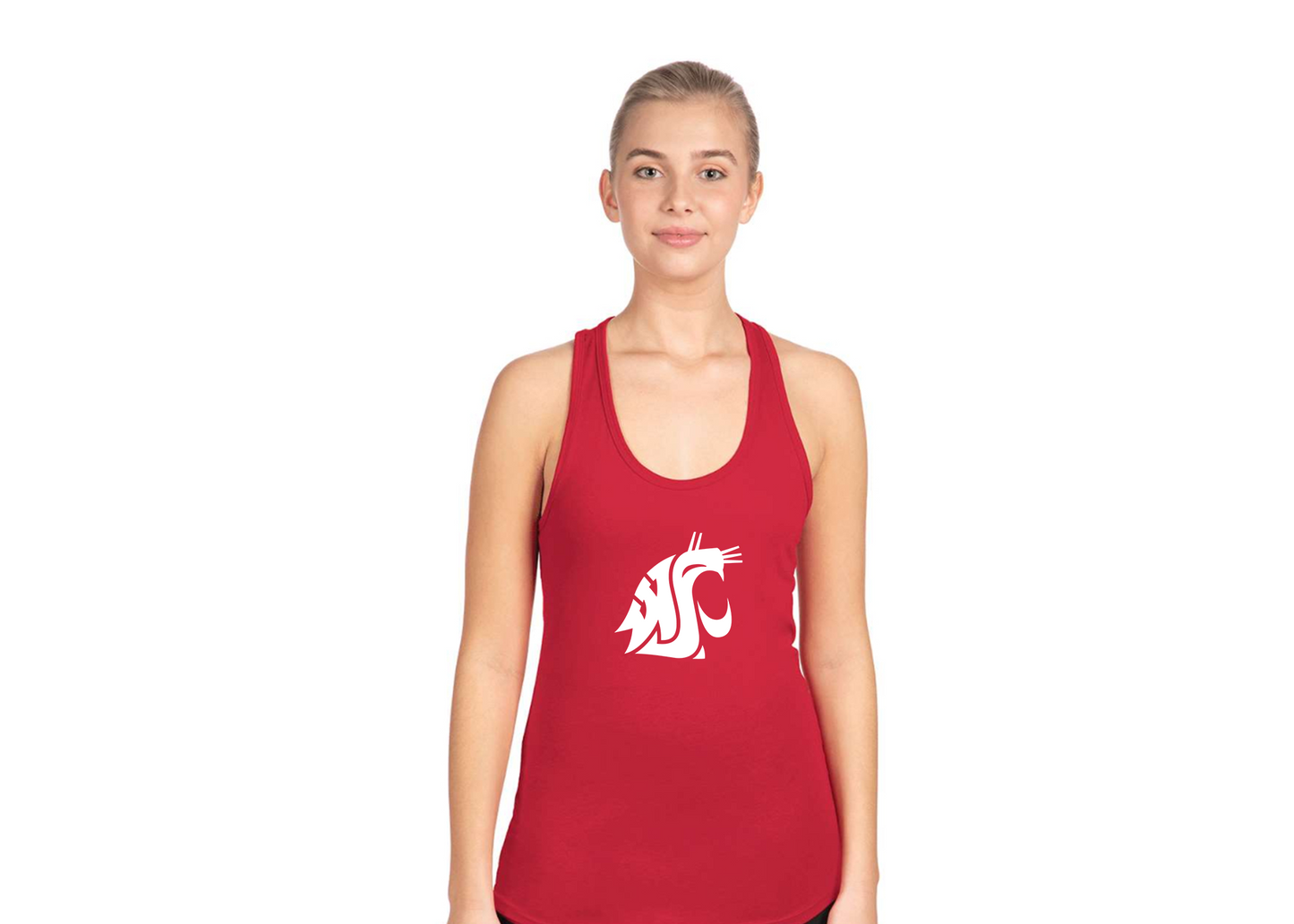Women's Washington State Cougars Next Level Ideal Racerback Tank
