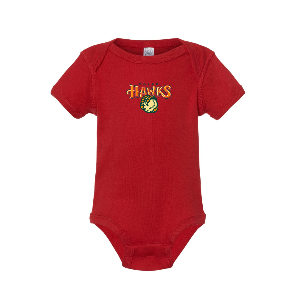 Boise Hawks Logo Baby Romper Onesie