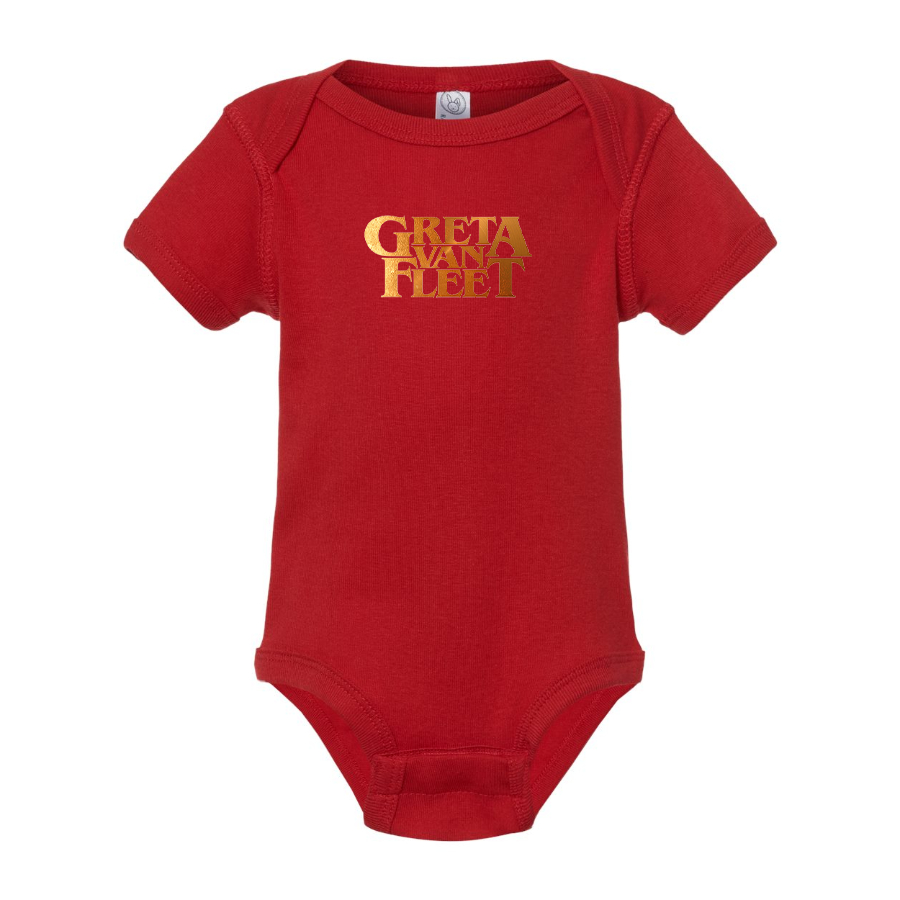 Greta Van Fleet Logo Baby Romper Onesie