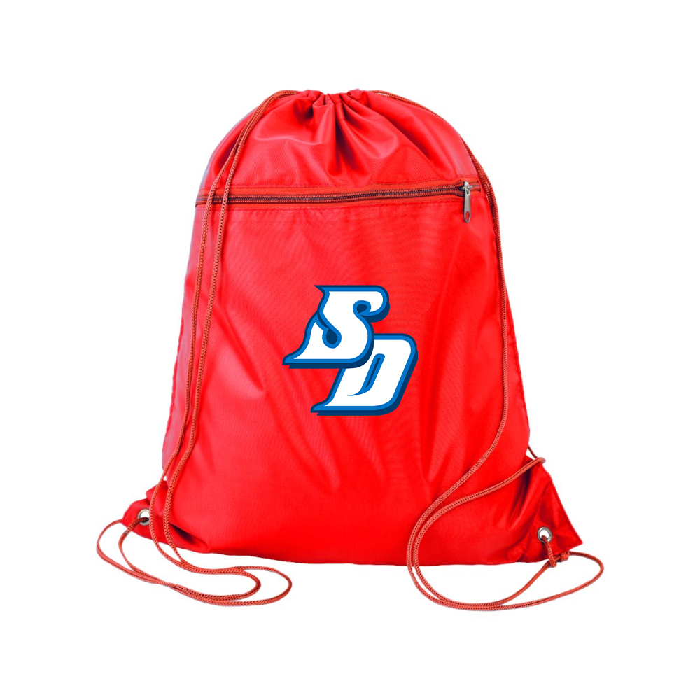 San Diego Toreros Logo Q-Tees - Polyester Cinchpack