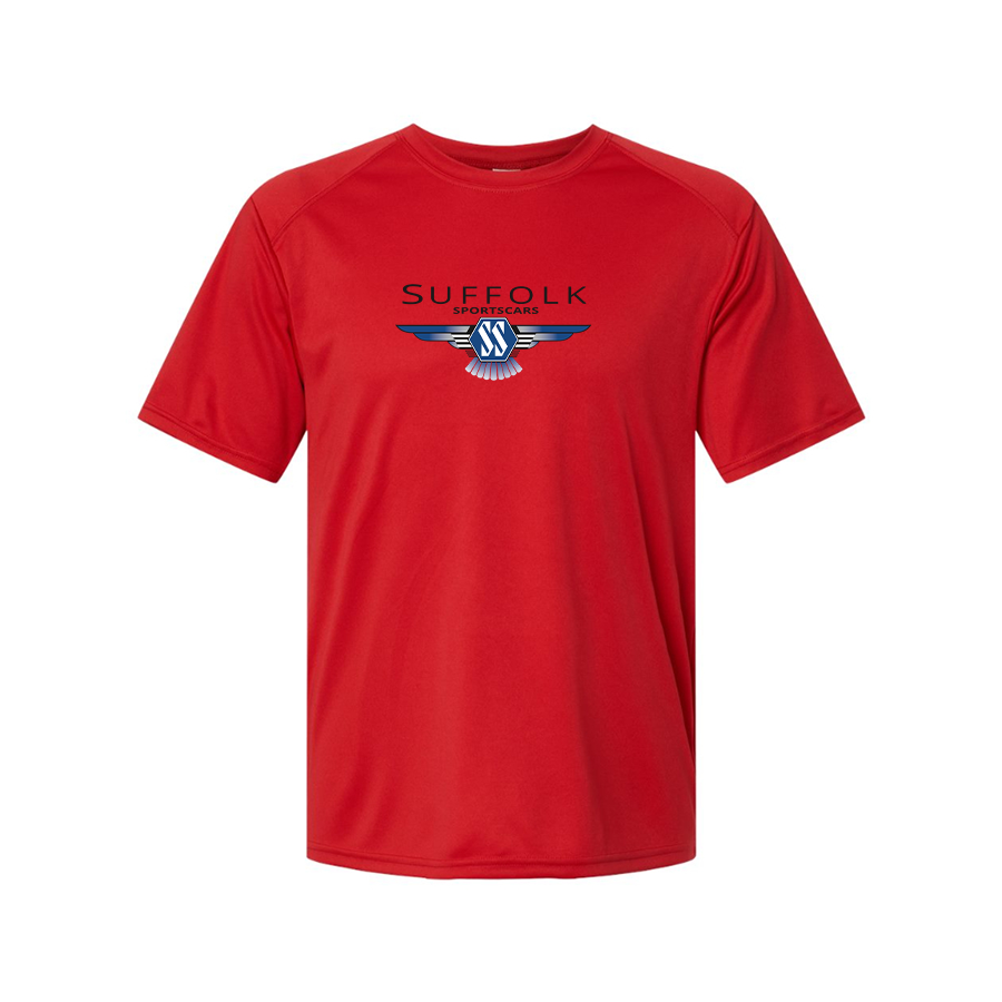 Men's Suffolk Sportscars Logo Polyester T-Shirt