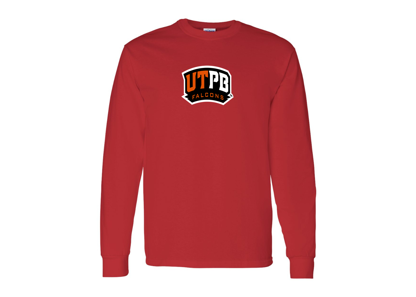 Men's UTPB Falcons Gildan Heavy Cotton Long Sleeve T-Shirt