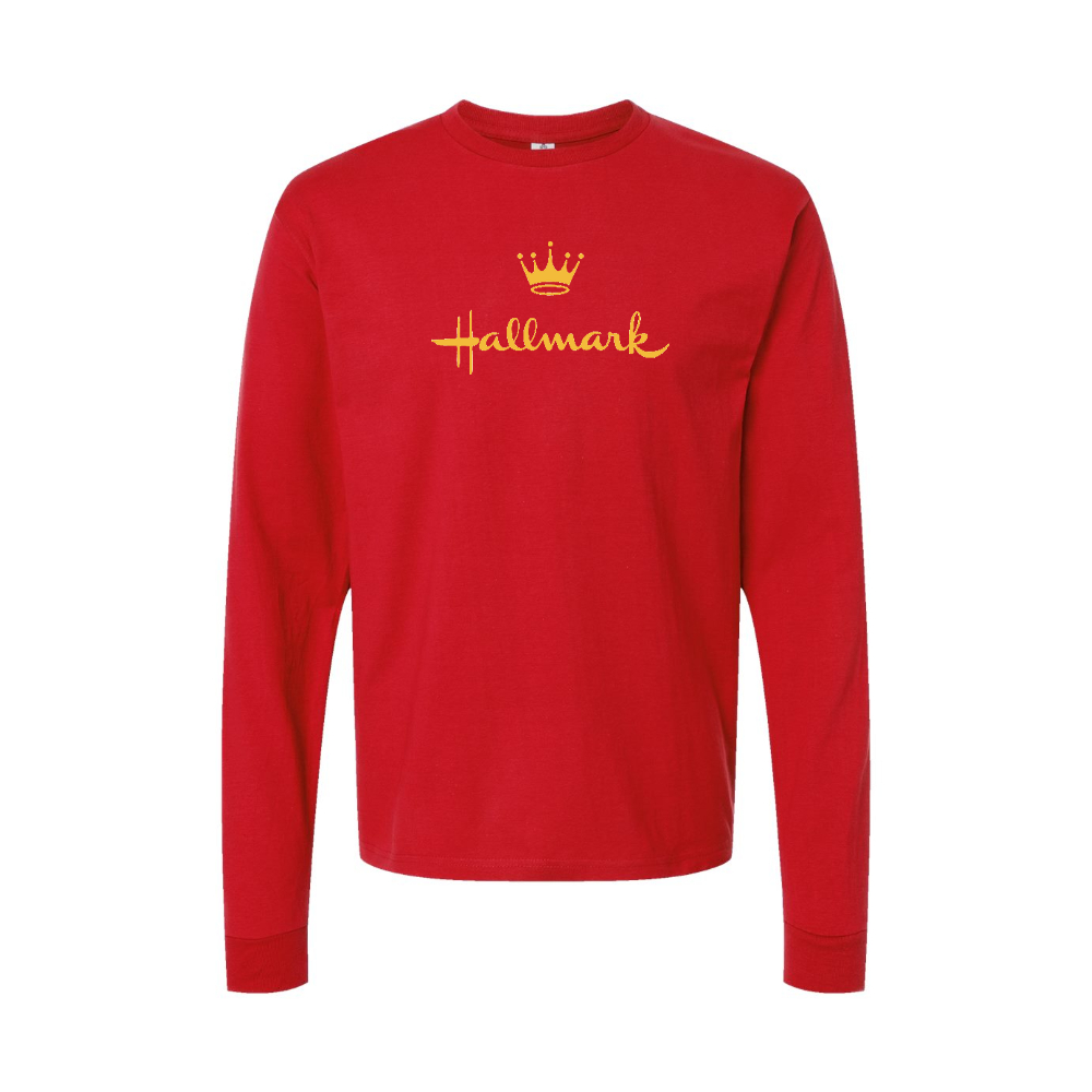 Men's Hallmark golden logo Long Sleeve T-Shirt