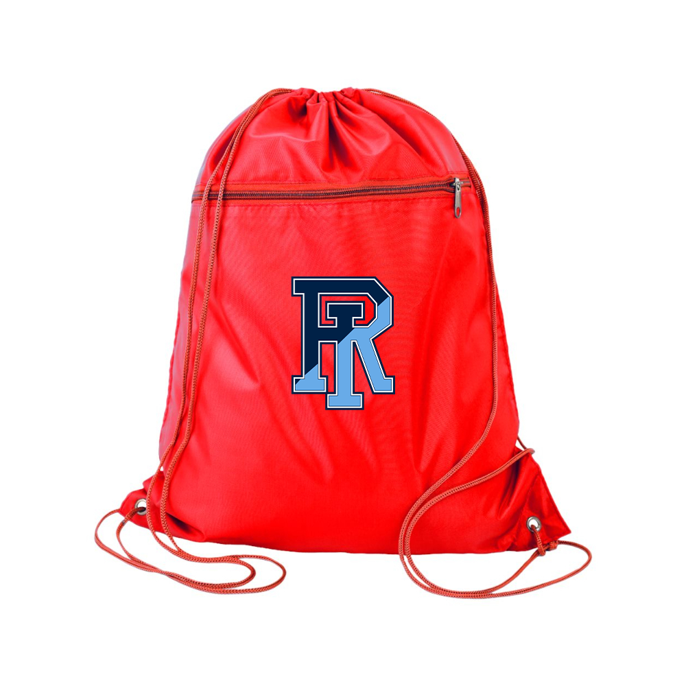 Rhode Island Rams Logo Q-Tees - Polyester Cinchpack