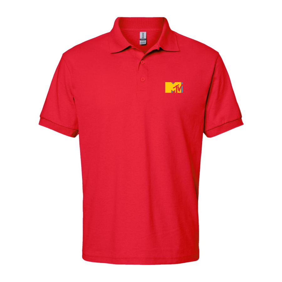 Men's MTV Logo Dry Blend Polo
