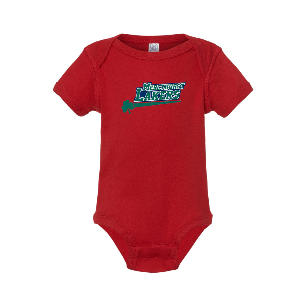 Mercyhurst Lakers Logo Baby Romper Onesie
