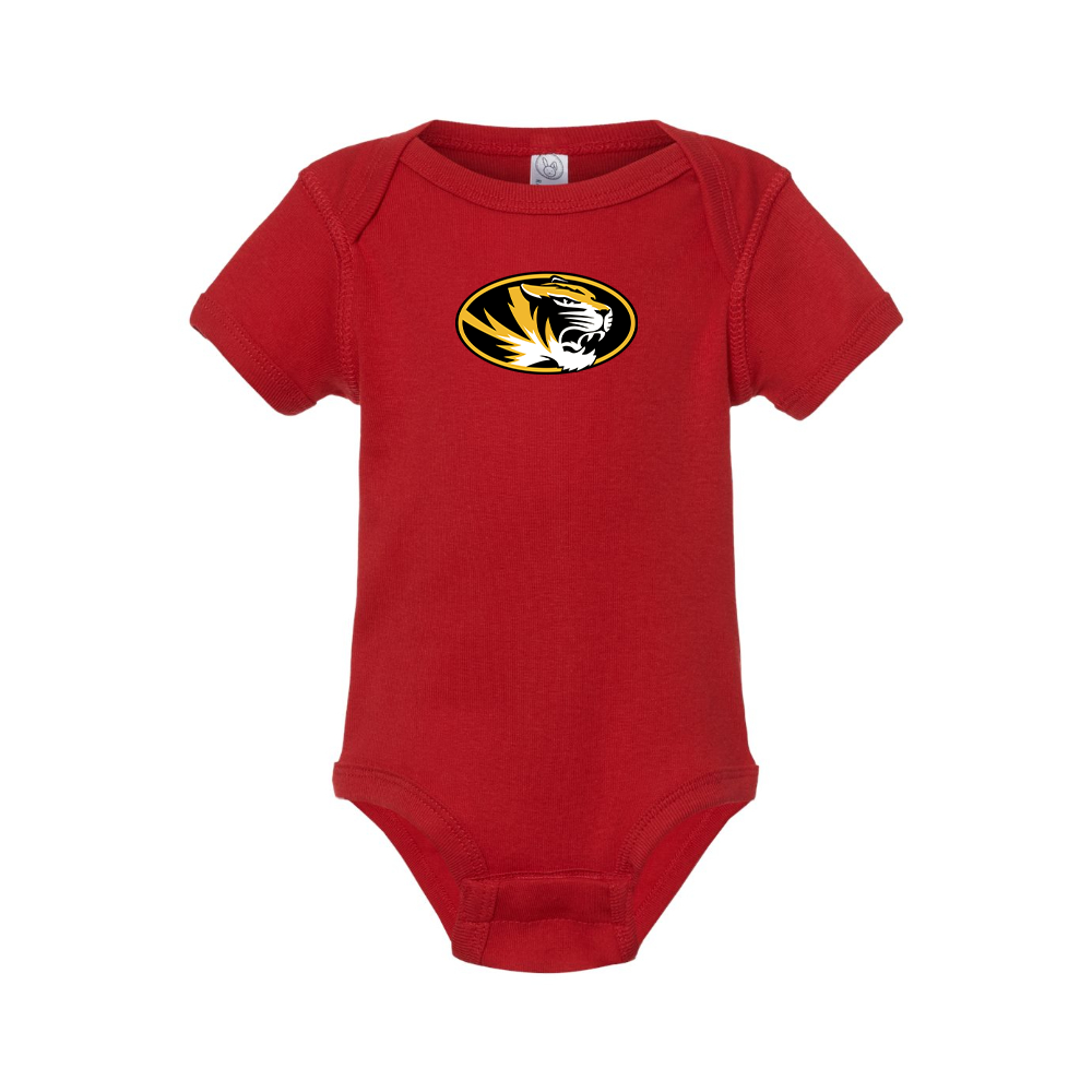 Missouri Tigers Logo Baby Romper Onesie
