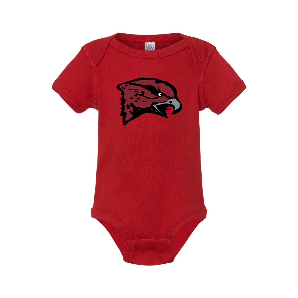 Maryland Eastern Shore Hawks Logo Baby Romper Onesie