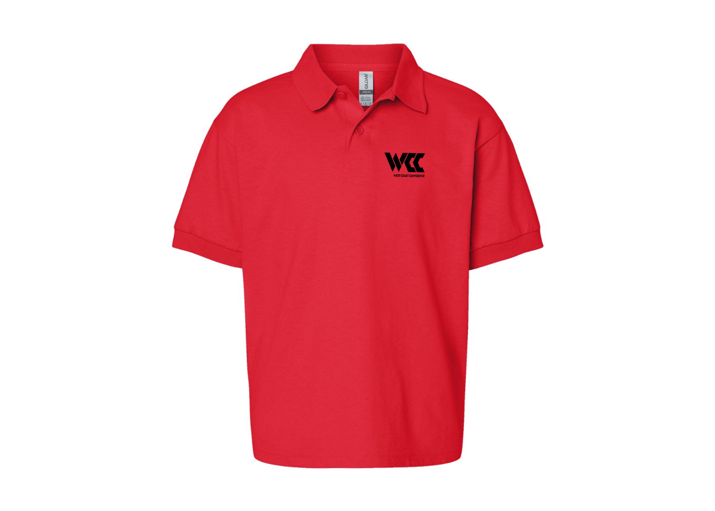 Youth West Coast Conference Gildan Dry Blend Jersey Polo