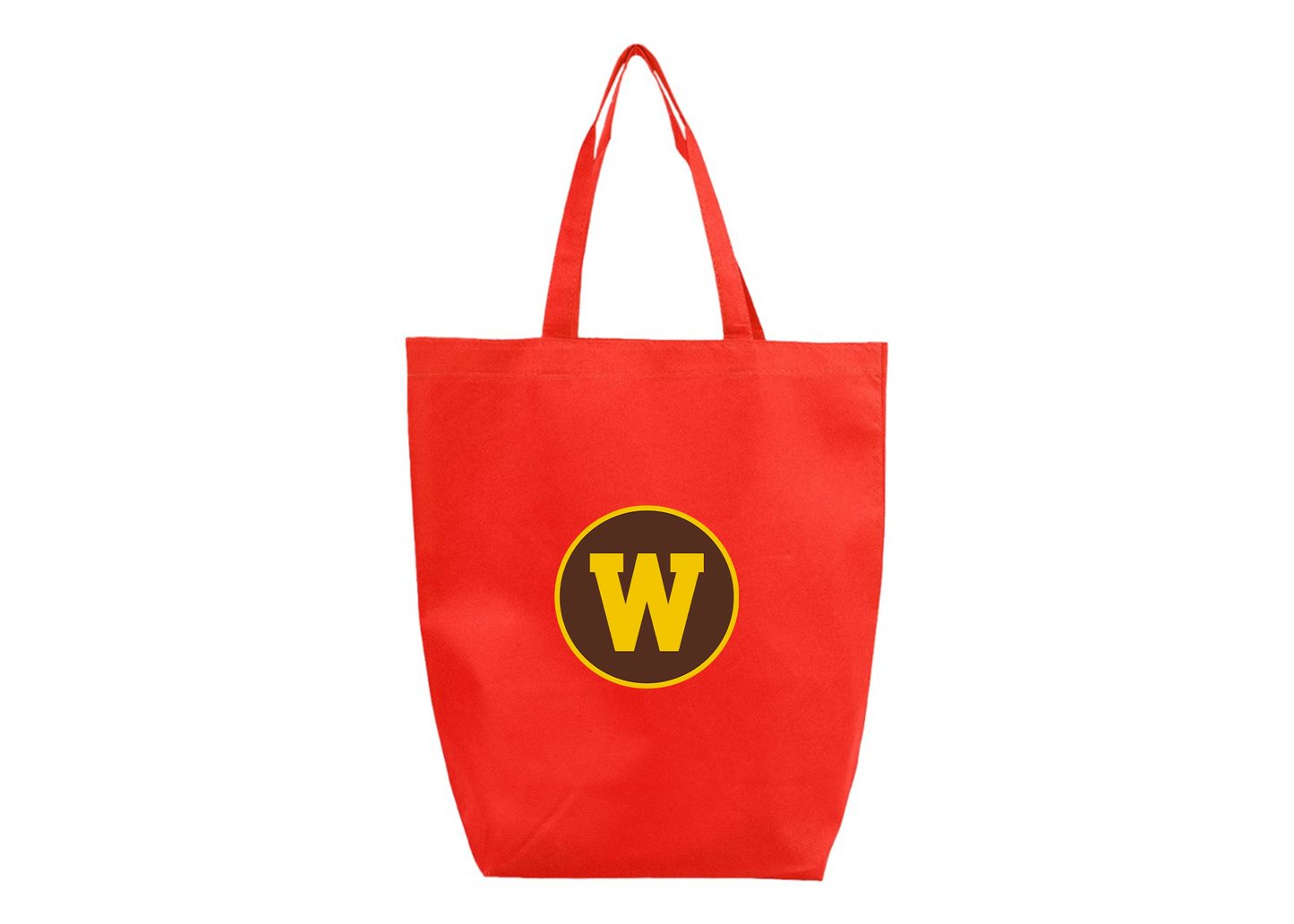 Western Michigan Broncos Q-Tees Non-Woven Gusset Bottom Tote