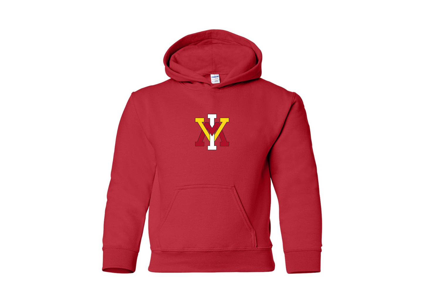 Youth VMI Keydets Gildan Heavy Blend  Hooded Sweatshirt