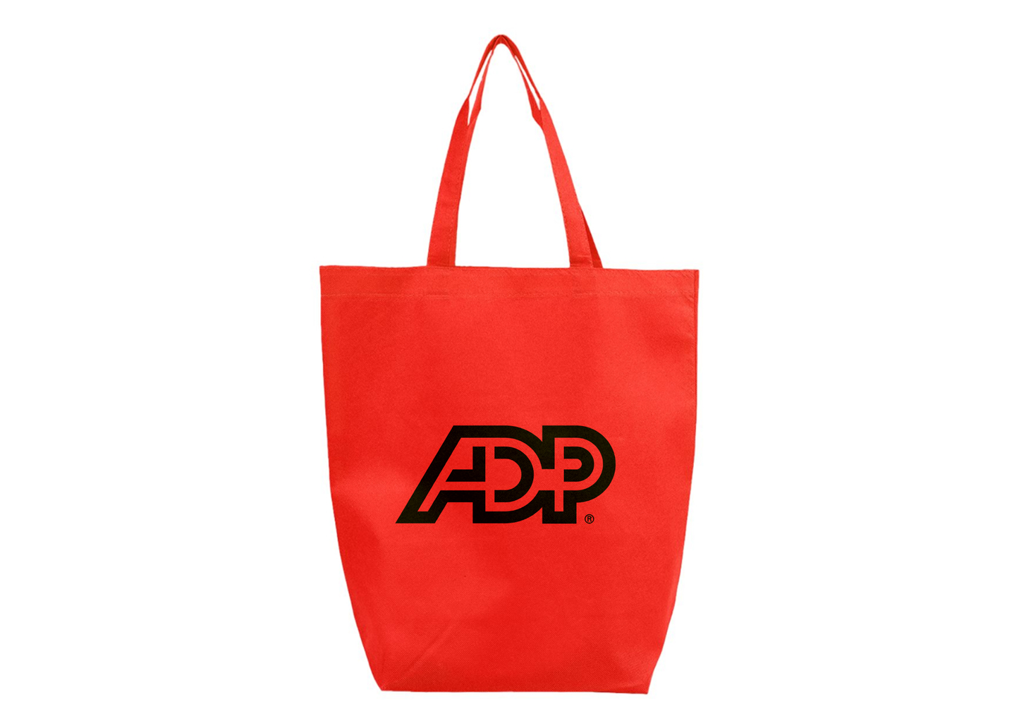 ADP Logo Q-Tees Non-Woven Gusset Bottom Tote