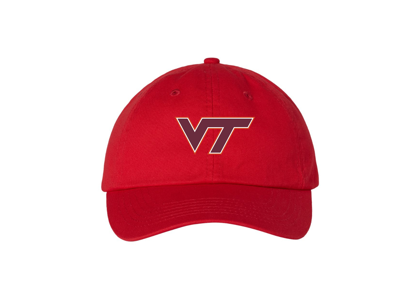 Virginia Tech Hokies Valucap Adult Bio-Washed Classic Dad Hat